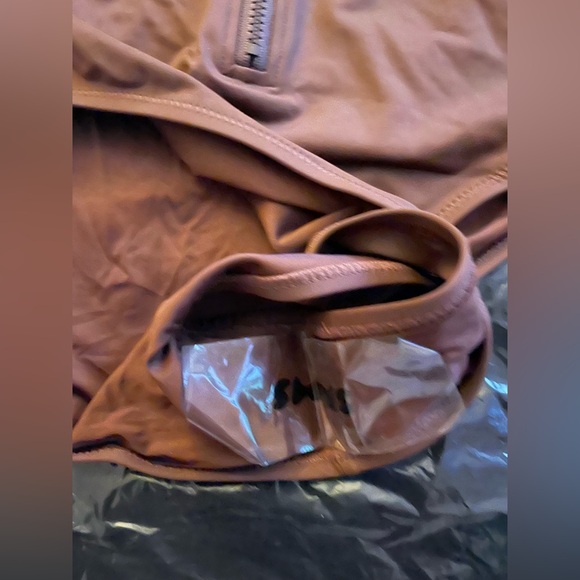 Skims recycled swim sleeveless one-piece cocoa xs - Picture 10 of 12